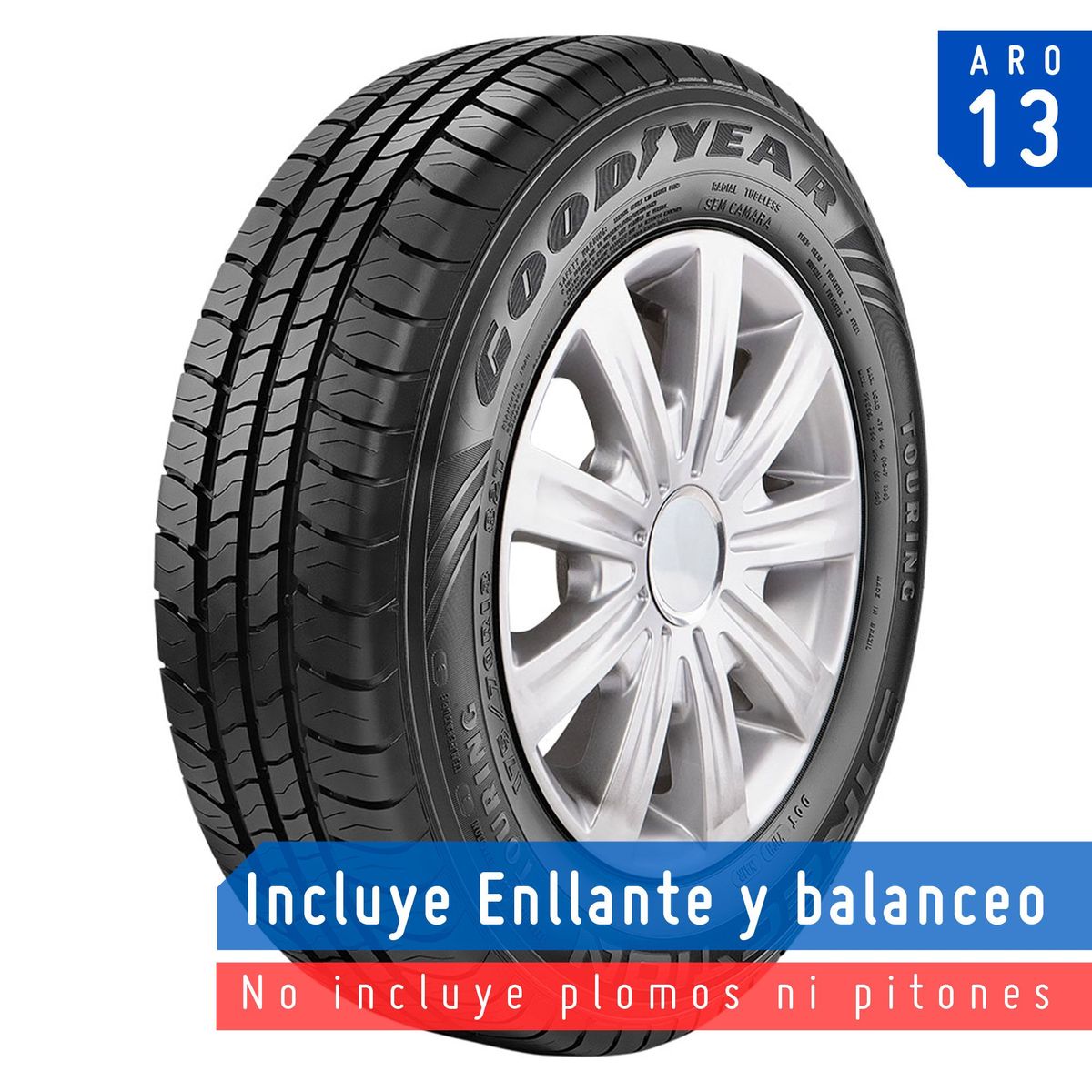 GOODYEAR - Llanta Goodyear Direction Touring 165/70 R13 83T