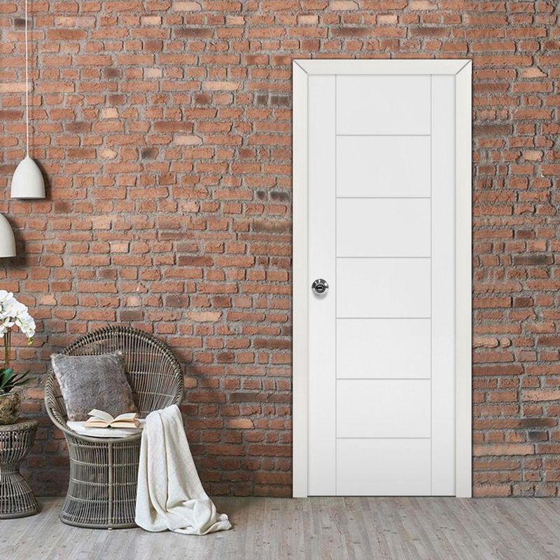 ARES - Puerta Interior Market 80x207cm Blanco