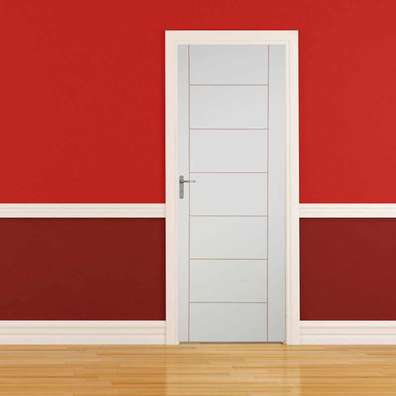 ARES - Puerta Interior Market 80x207cm Blanco