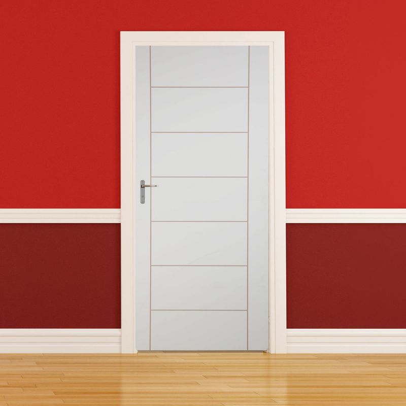 ARES - Puerta Interior Market 80x207cm Blanco