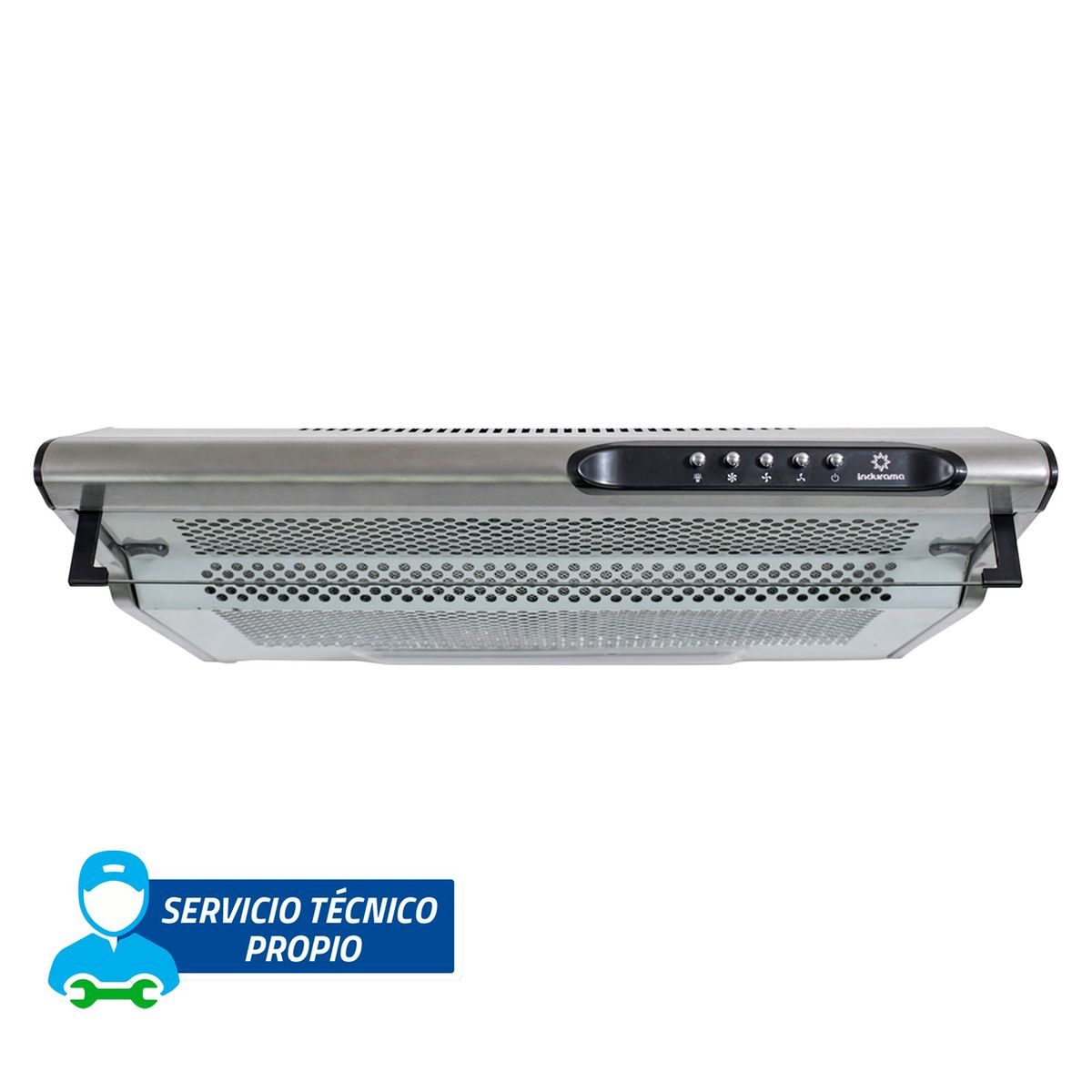 INDURAMA - Campana Extractora Indurama 60cm CEI-60CRP Plateado