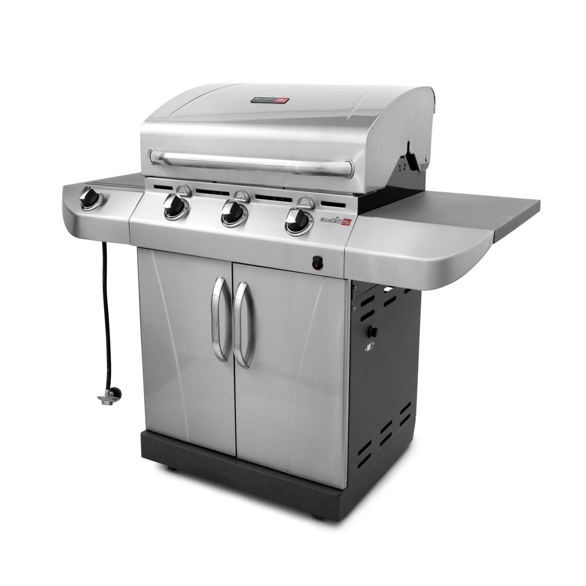 CHARBROIL - Parrilla a Gas Char-Broil 140x116x69cm 3 Quemadores + 1 Quemador Lateral