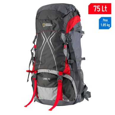 Mochila Lake 75 Gris