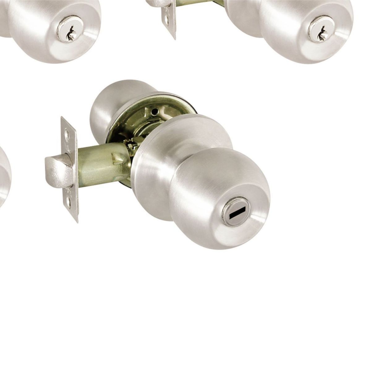 YALE - Cerradura de Pomo 3 Dormitorios y 1 Baño