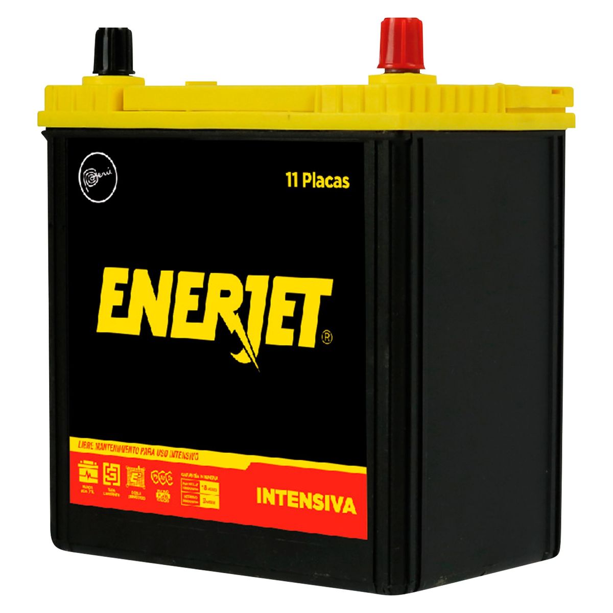 BATERIAS ENERJET - Batería para Auto Enerjet 11Placas 11D56P N2 OM9