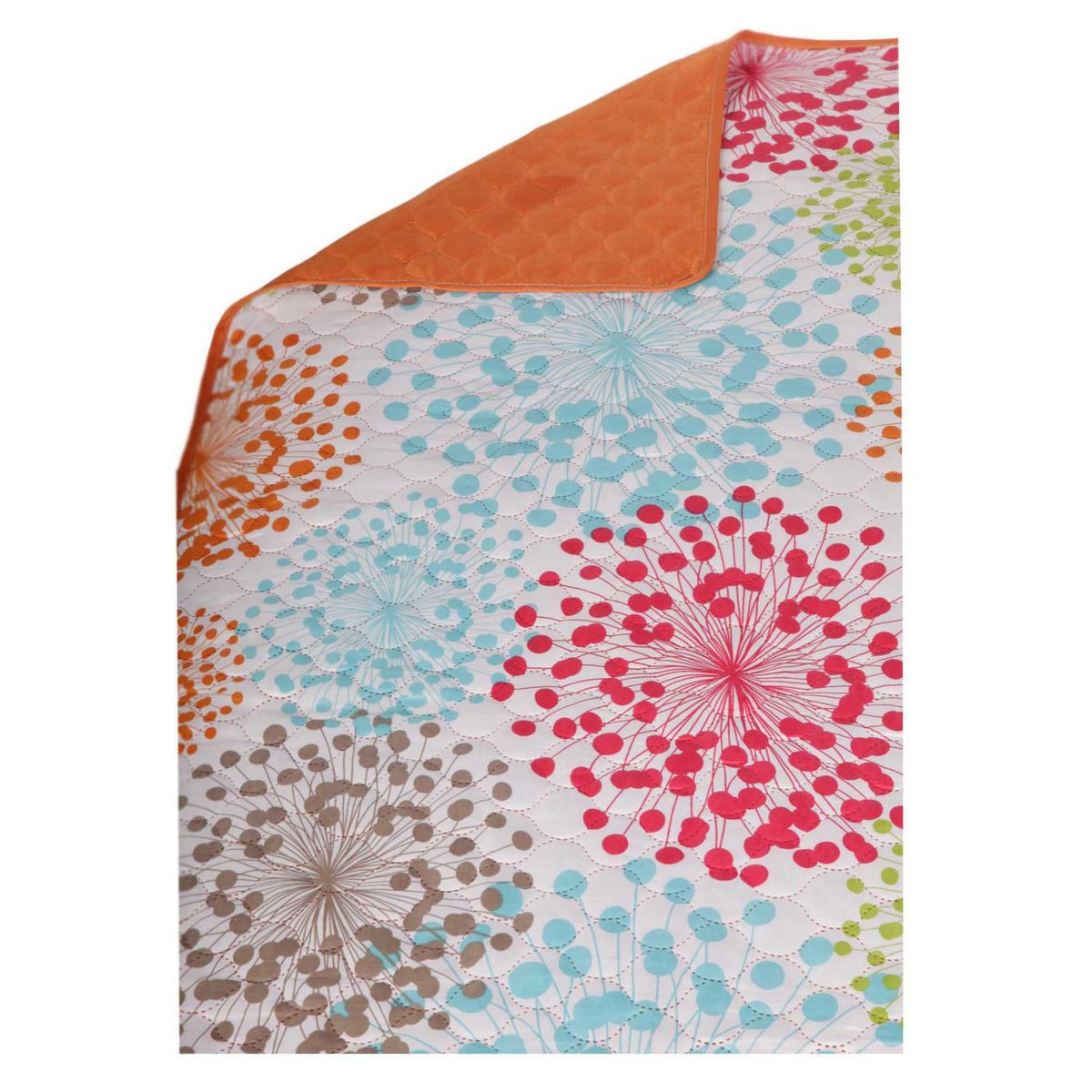 CASA BONITA - Quilt estampado 1.5 plazas