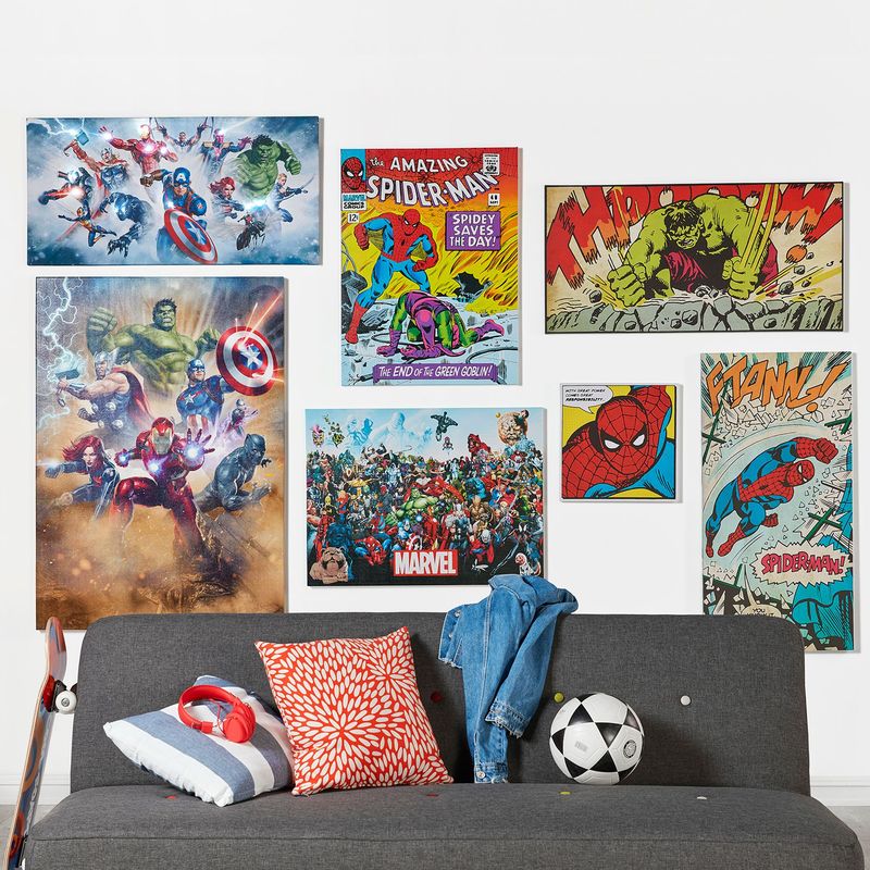 MARVEL - Cuadro Spiderman 40x40cm