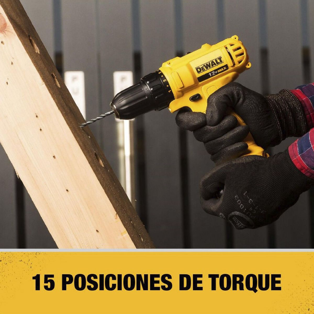 DEWALT - Taladro Atornillador Eléctrico 3/8" 12V DCD700C2 Dewalt