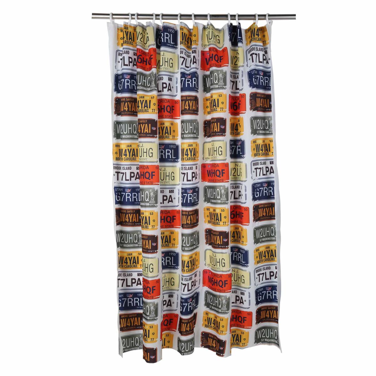 JUST HOME COLLECTION - Cortina de Baño Patente 178x180cm