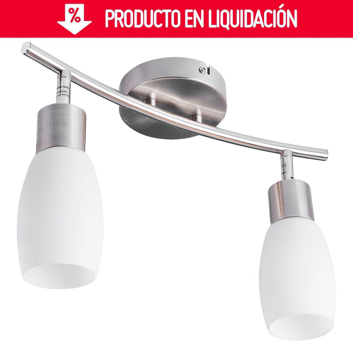 CASA BONITA - Barra Remo 2 Luces E14