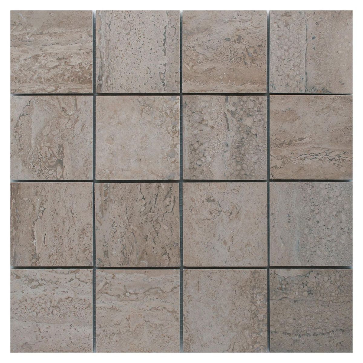 GALLOS MARMOL - Mosaico Quadrato 30.5x30.5cm