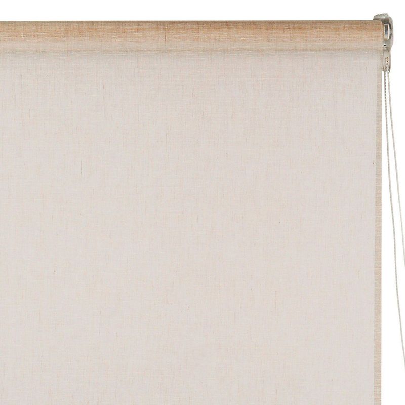 JUST HOME COLLECTION - Cortina Roller Doble Black Out Lino 160x165