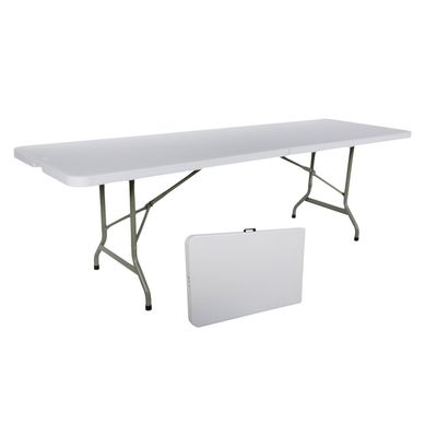 Mesa Plegable Tipo Maleta 244x76cm