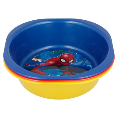 Set x3 unid Bowl Spiderman