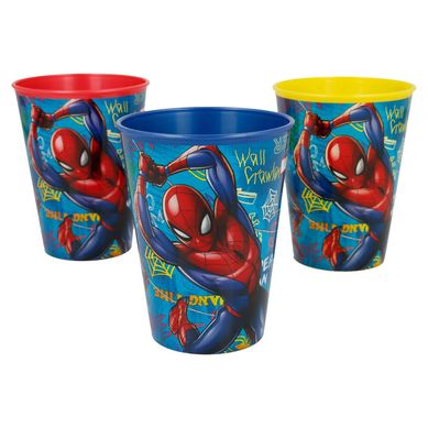 Set x3 vasos Spiderman