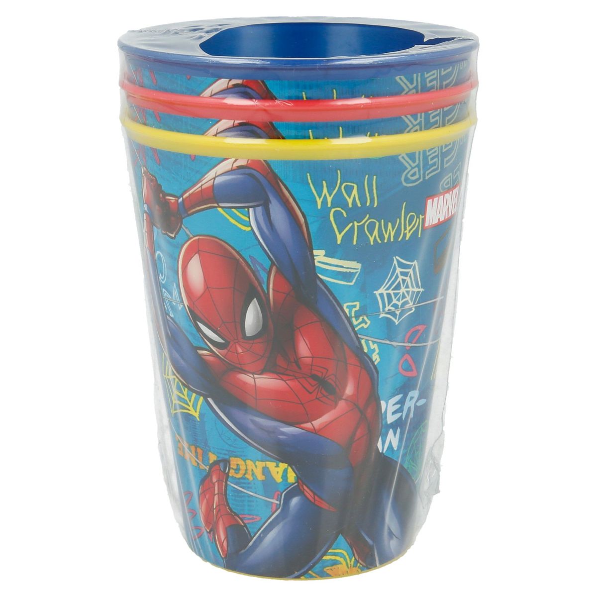 MARVEL - Set x3 vasos Spiderman