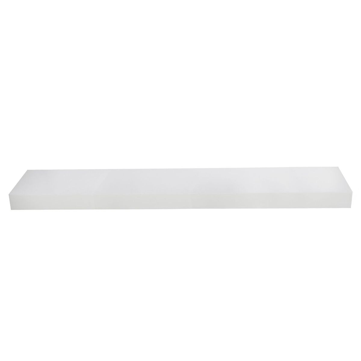 Repisa flotante blanco 120x25cm, marca JUST HOME COLLECTION - Foto 2