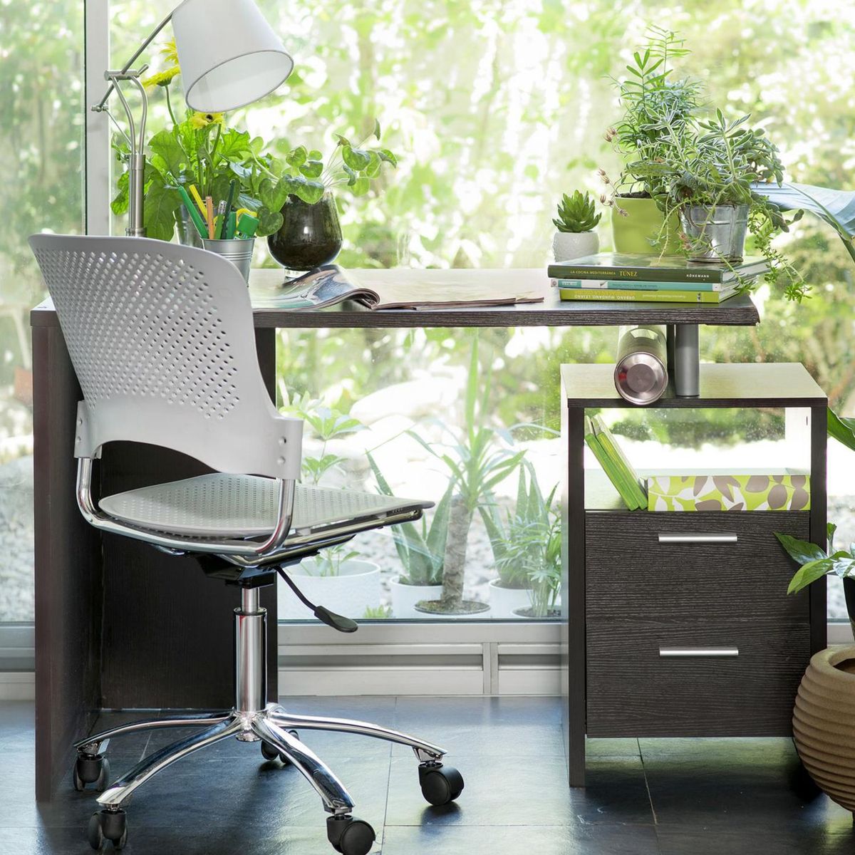 JUST HOME COLLECTION - Escritorio Canarias Marrón