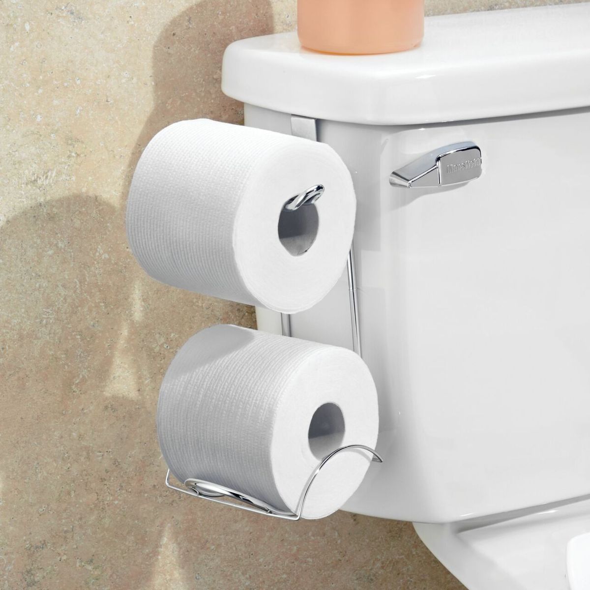 INTERDESIGN - Porta Papel Higiénico Colgante Cromado