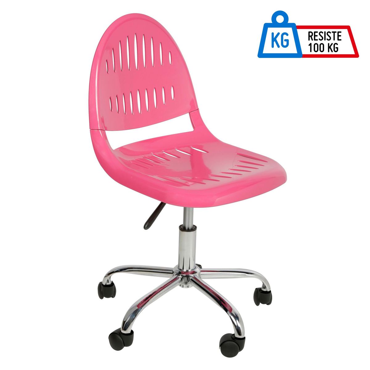 JUST HOME COLLECTION - Silla de escritorio Cagliari fucsia