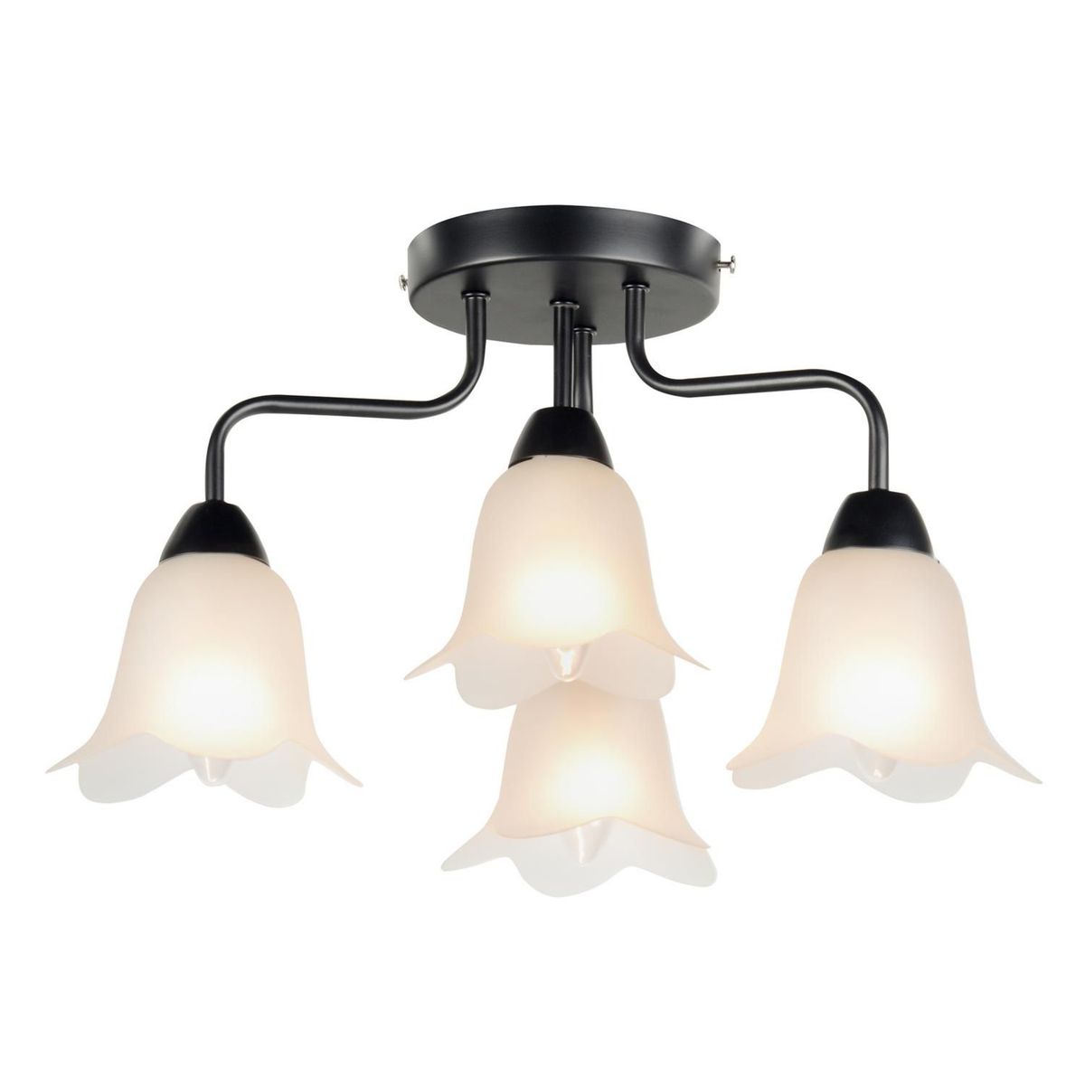 CASA BONITA - Lámparas de Techo Flores 4 Luces E14