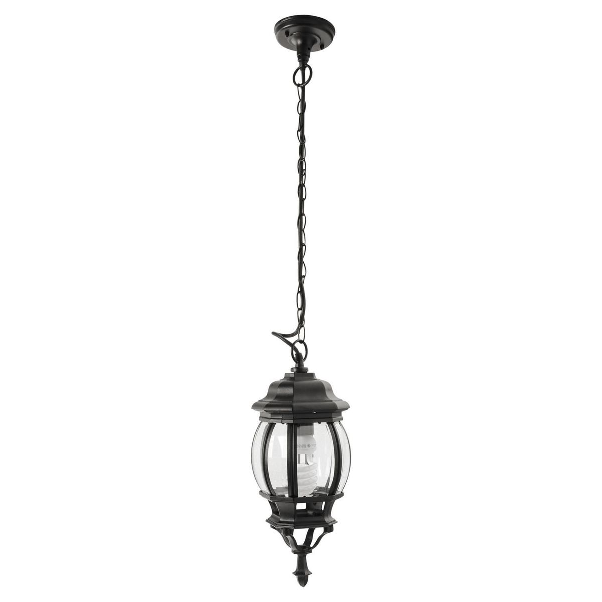 JUST HOME COLLECTION - Farol Colgante Oxford E27 Negro