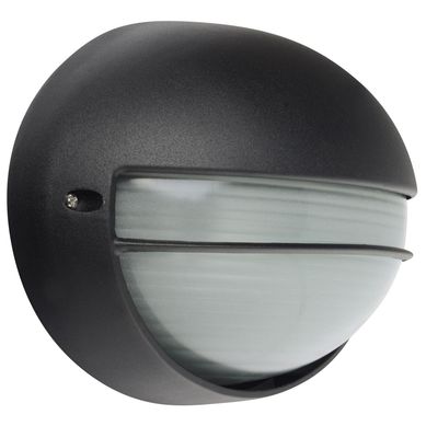 Aplique negro 1 luz