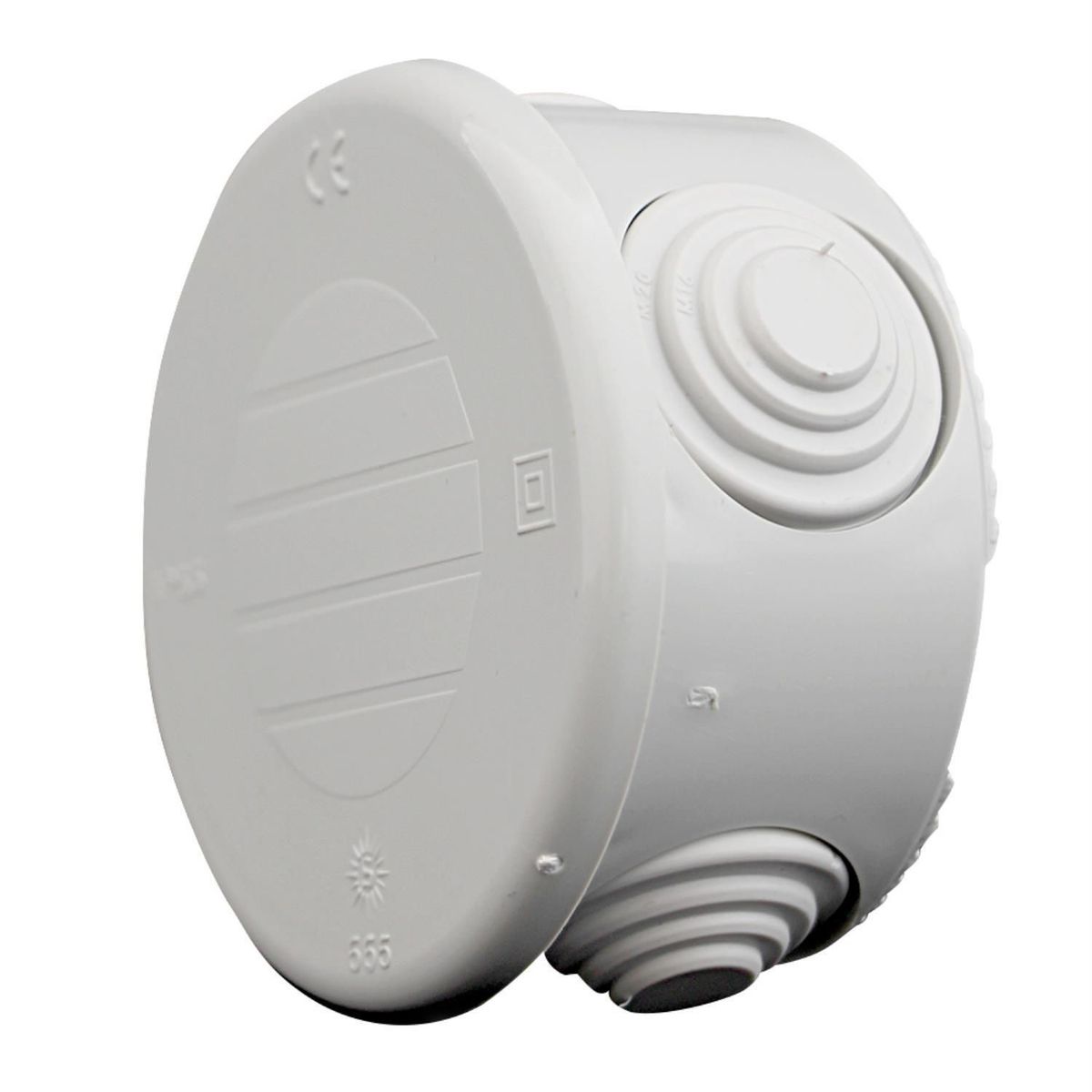 SOLERA - Caja de Pase con Conos PVC 77x35mm