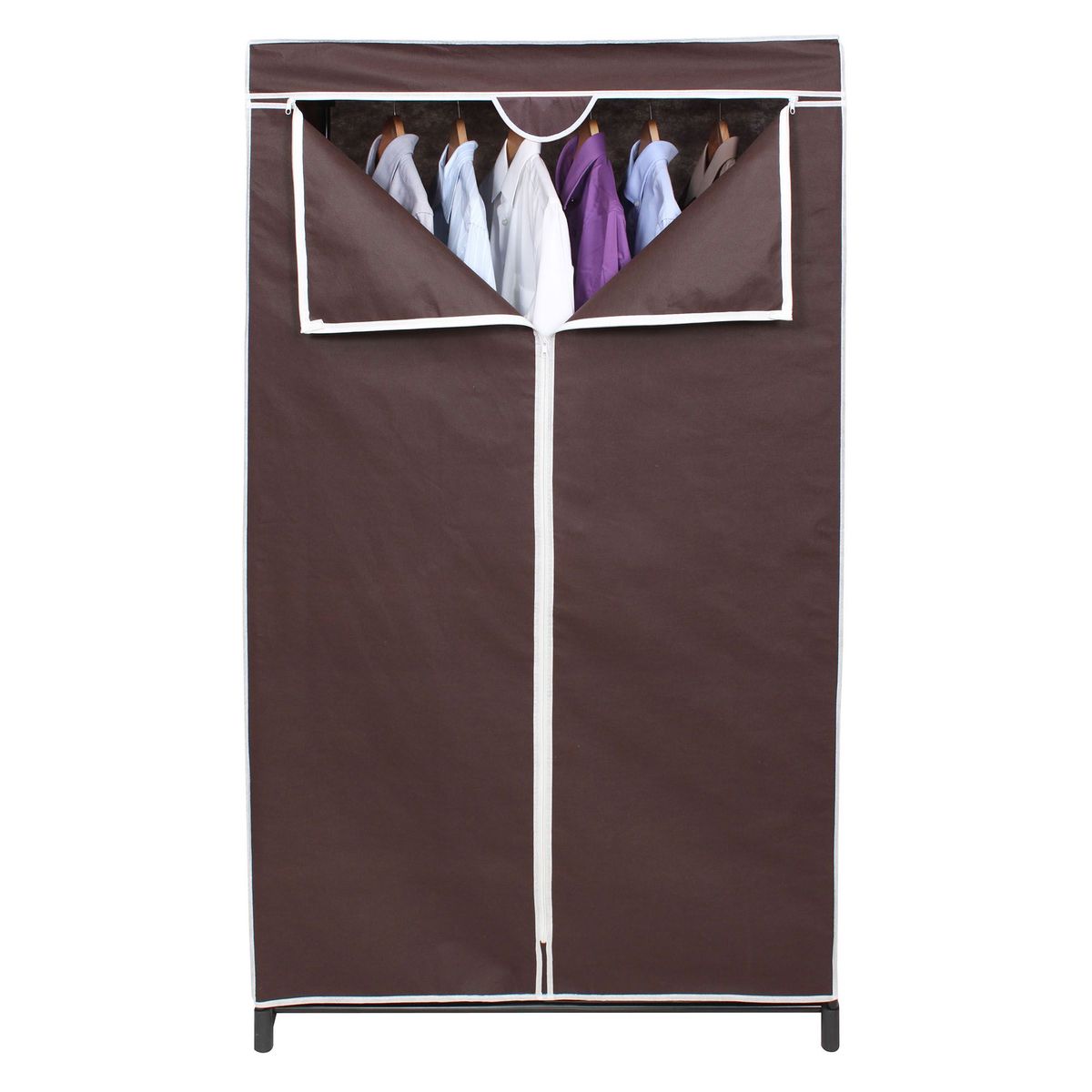 JUST HOME COLLECTION - Closet de tela marrón