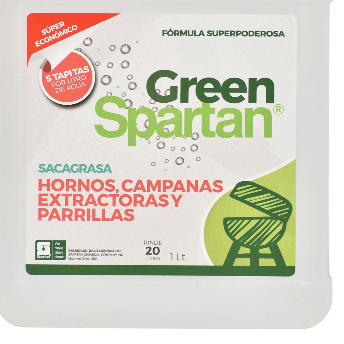 SPARTAN - Sacagrasa Green Spartan 1L
