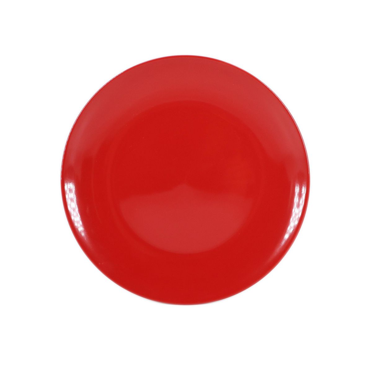 CASA BONITA - Plato Redondo Rojo 27cm