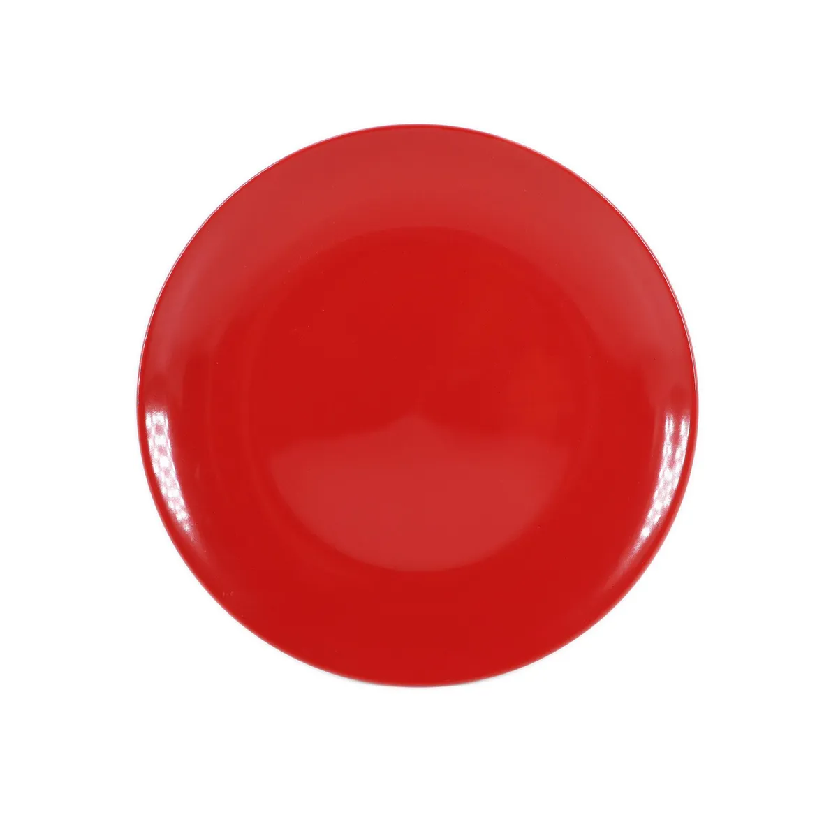 CASA BONITA - Plato Redondo Rojo 27cm