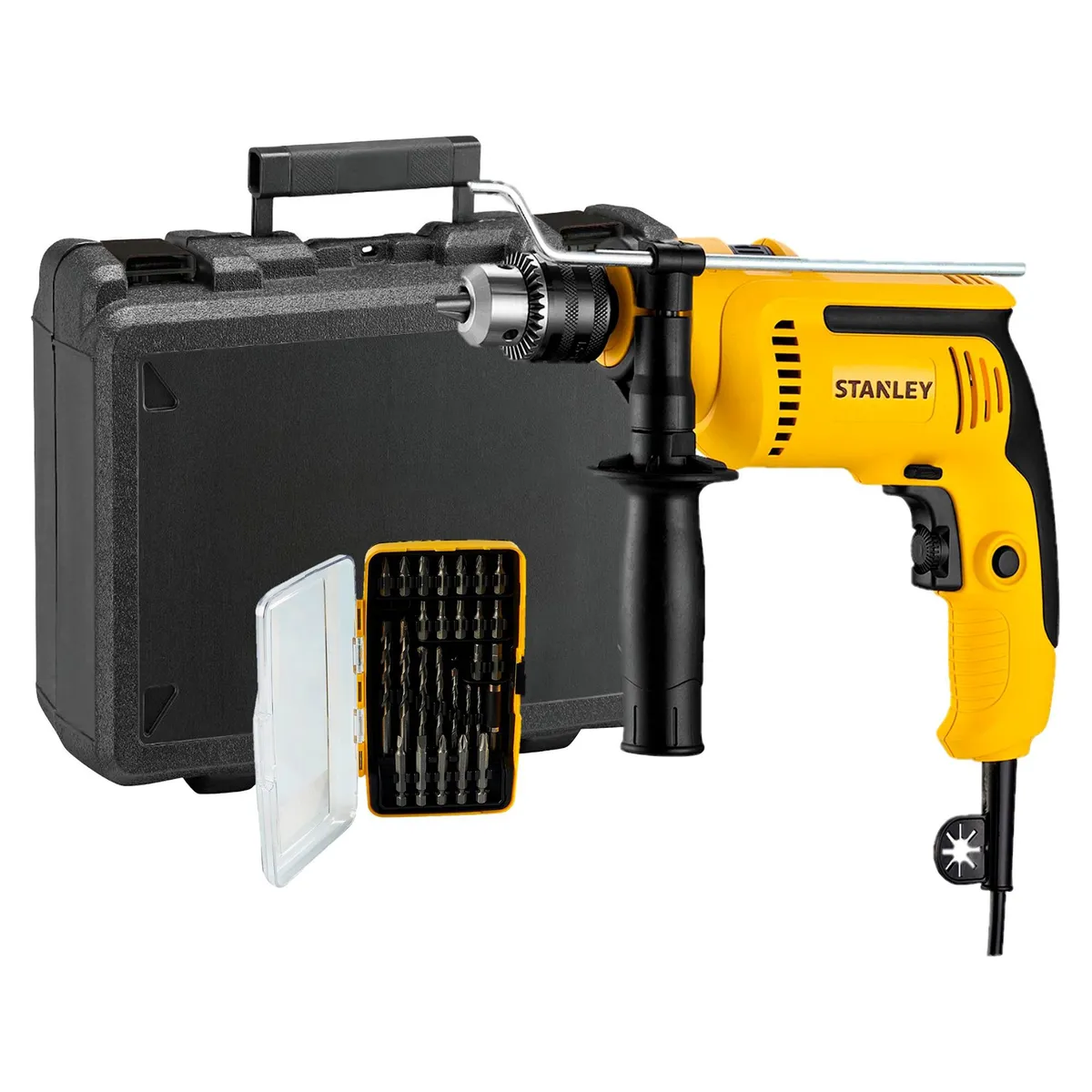 STANLEY - Taladro Percutor Stanley 1/2" 700W + 27 Accesorios SDH700K Stanley