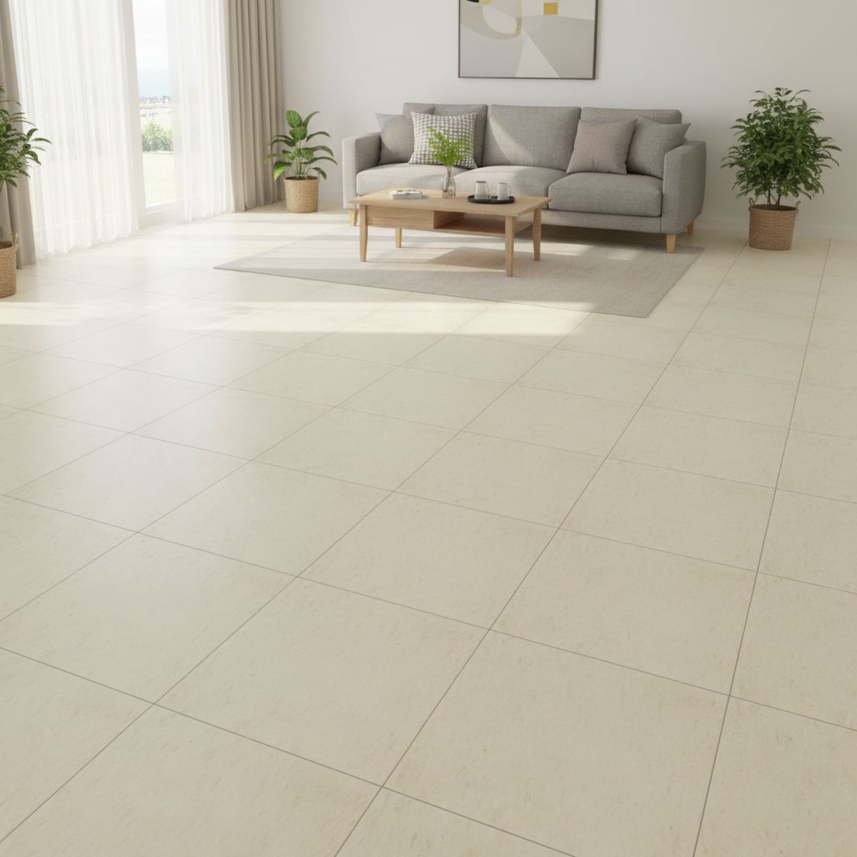 Pisos Vinílico Blanco 2.0 mm 45x45cm, marca PISOPAK - Foto Principal