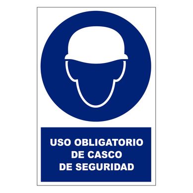 Seal de Vinil de Uso de Casco 20x30 cm.
