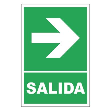 Seal de Vinil de Salida Derecha 20x30 cm.