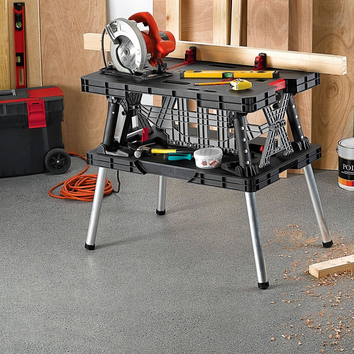 KETER - Mesa De Trabajo Plegable