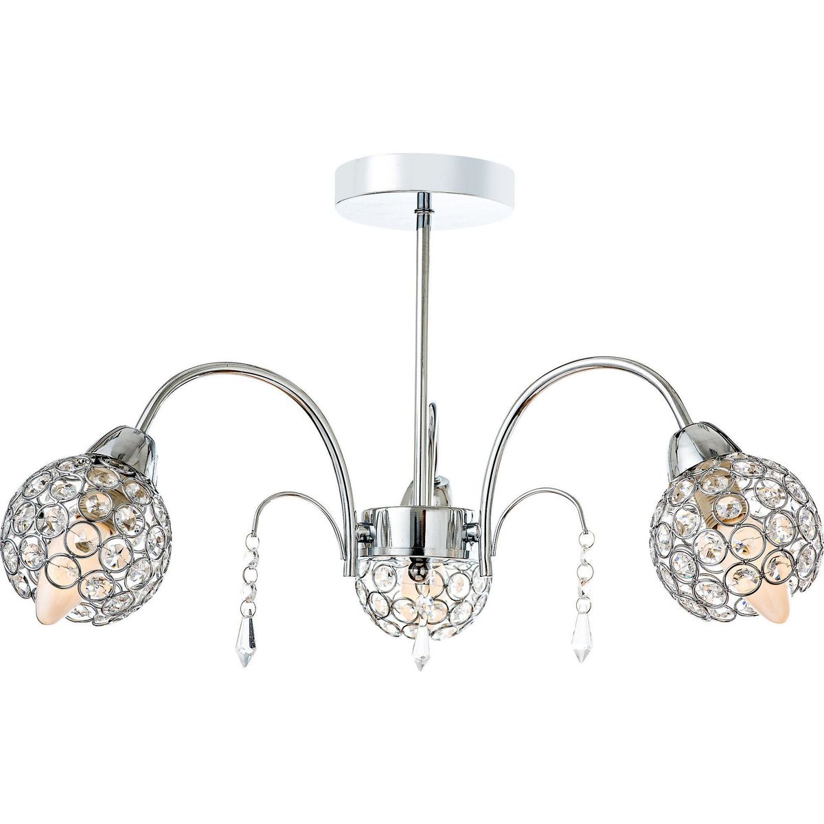 JUST HOME COLLECTION - Lámparas de Techo Pierina 3 Luces E14