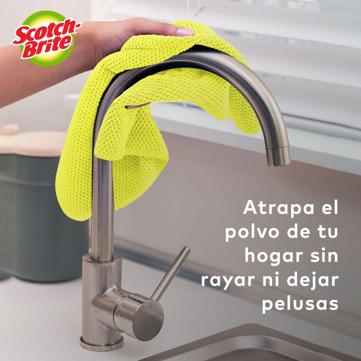 SCOTCH BRITE - Paño Microfibra Packx4 Scotch Brite