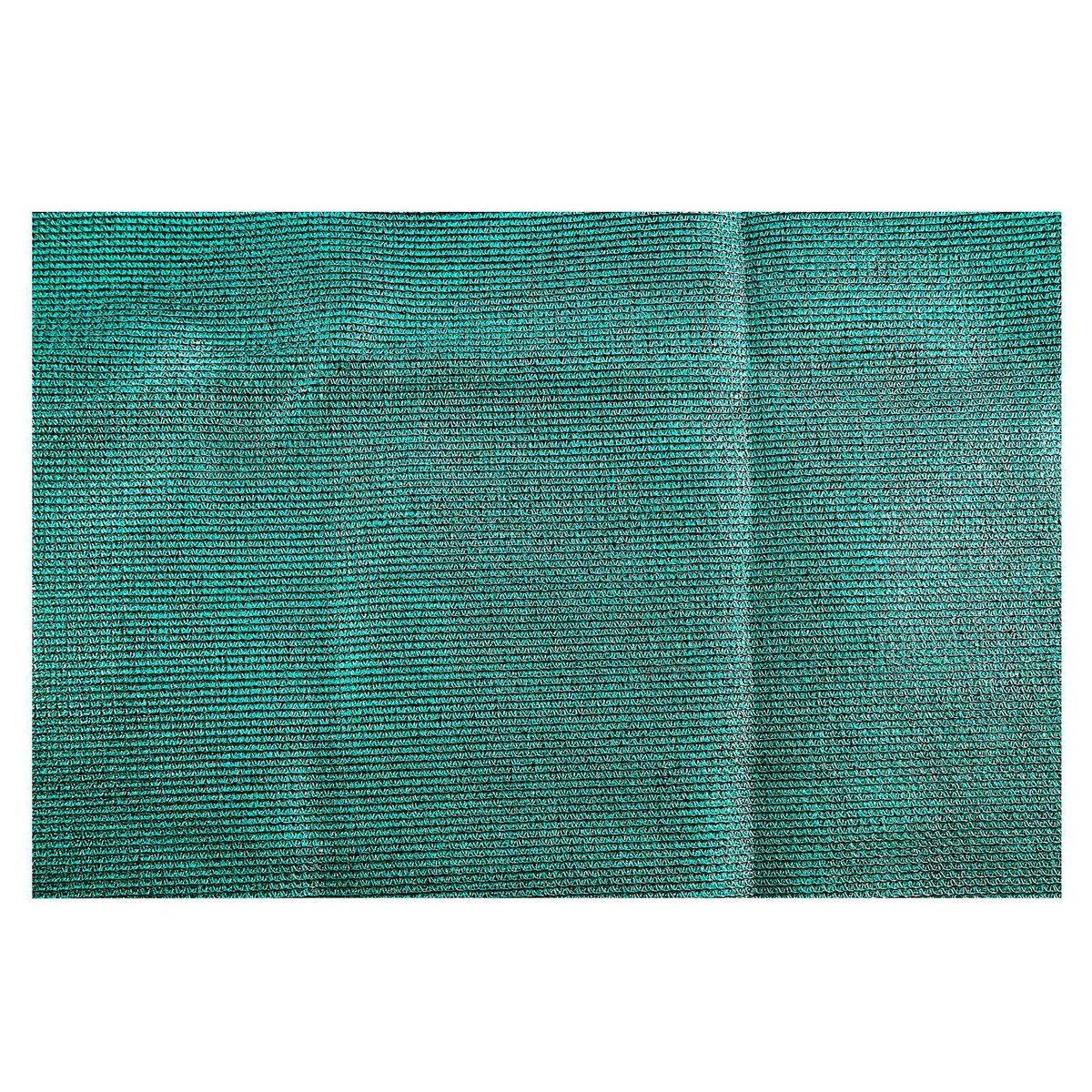 GENERICO - Malla Raschel 80% Verde/Negro 4.2mx1m (4.2m2) x metro lineal