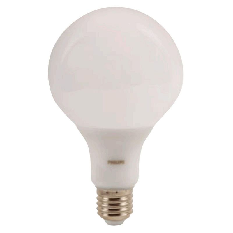 PHILIPS - Foco LED Bulbo Globo E27 15W Luz Amarilla