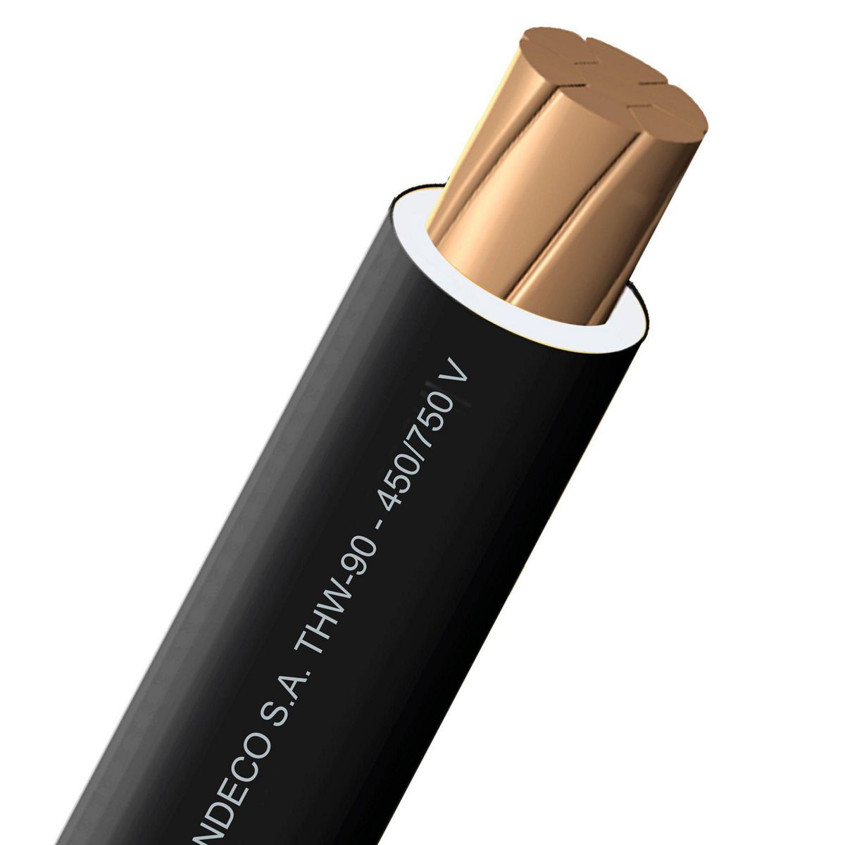 GENERAL - Cable THW-90 450/750V 4mm2 Negro 100 Metros