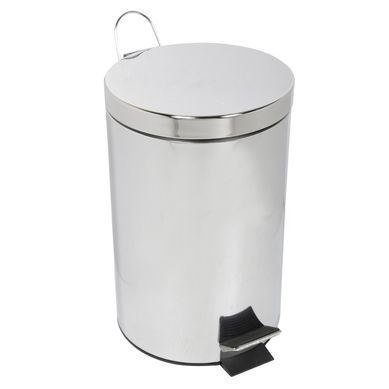 Papelera de Acero Inoxidable con Pedal 12 litros