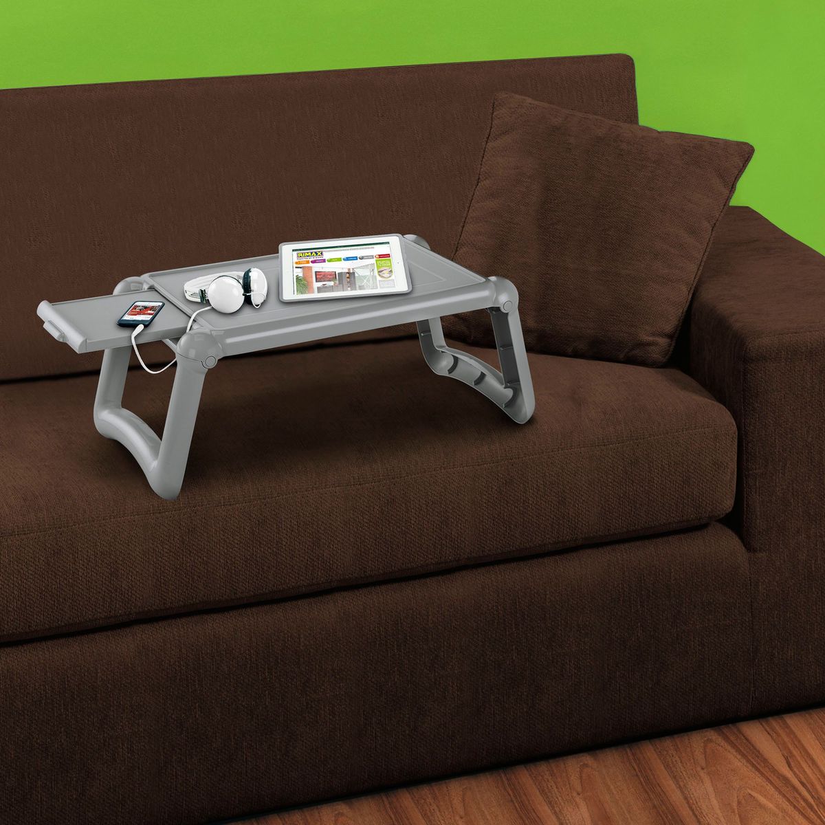 RIMAX - Mesa para Laptop Rimax Gris