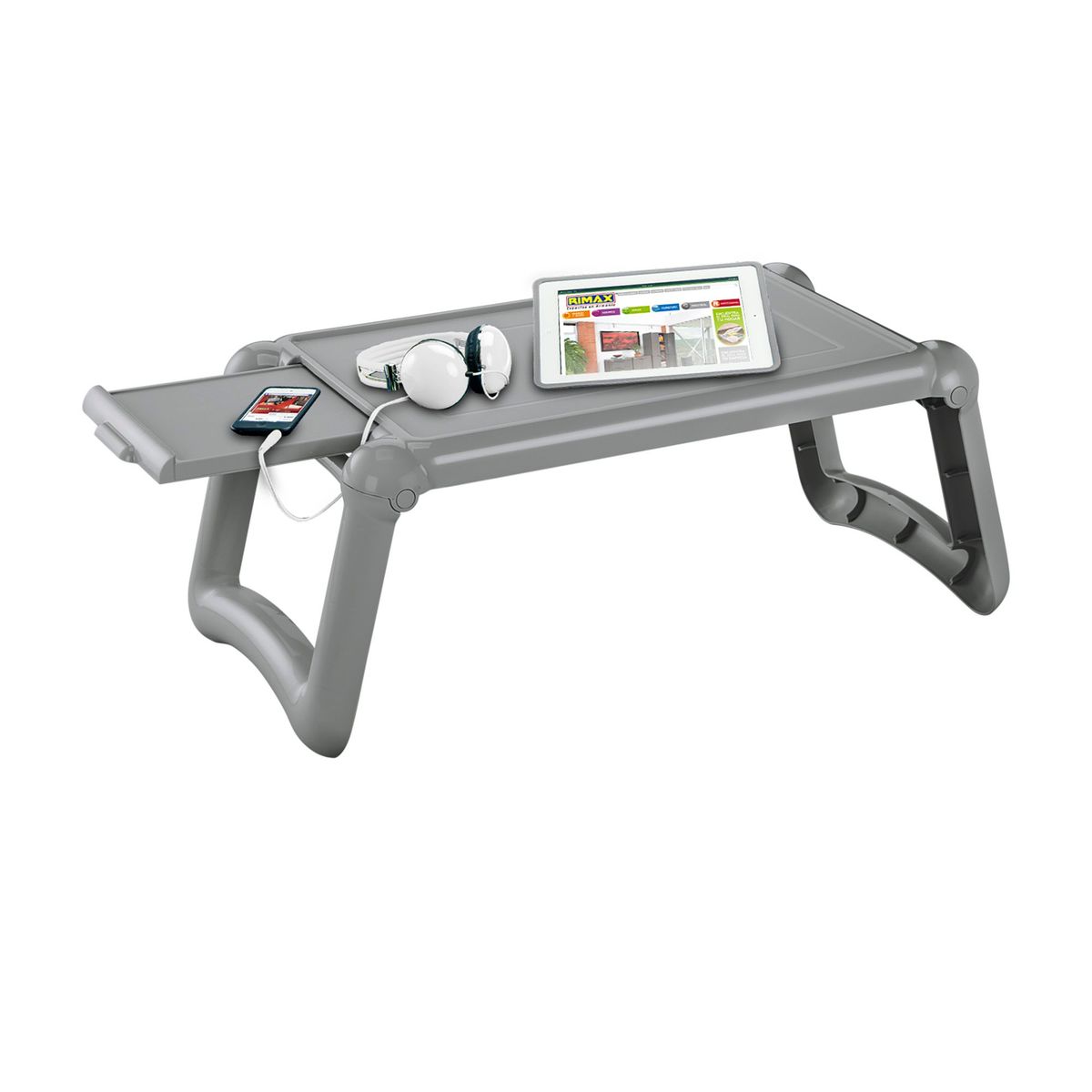 RIMAX - Mesa para Laptop Rimax Gris