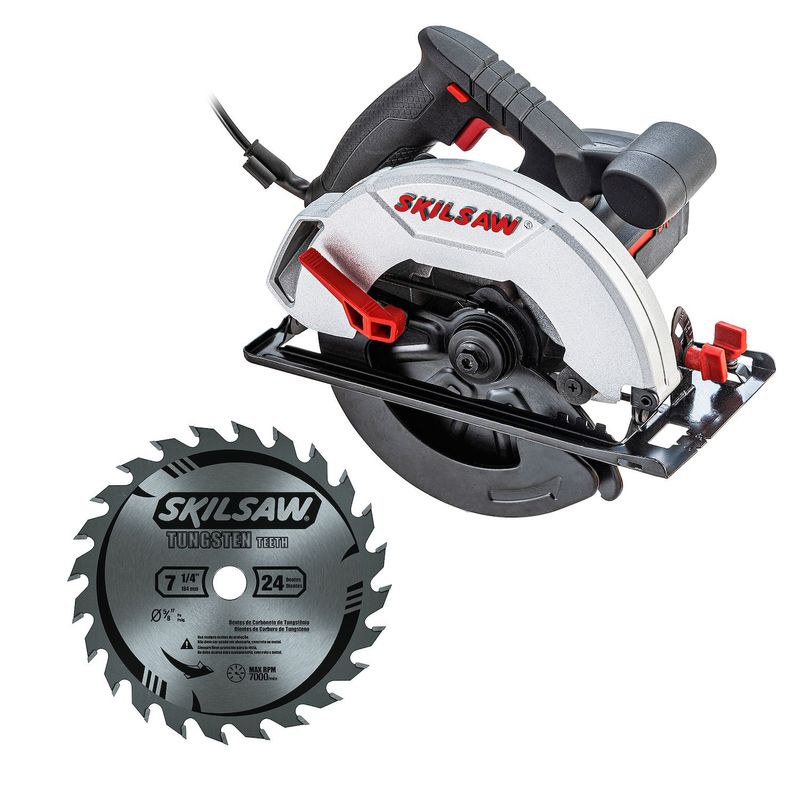 SKIL - Sierra circular Skil 5200 1200W 220V 1 Disco y accesorios