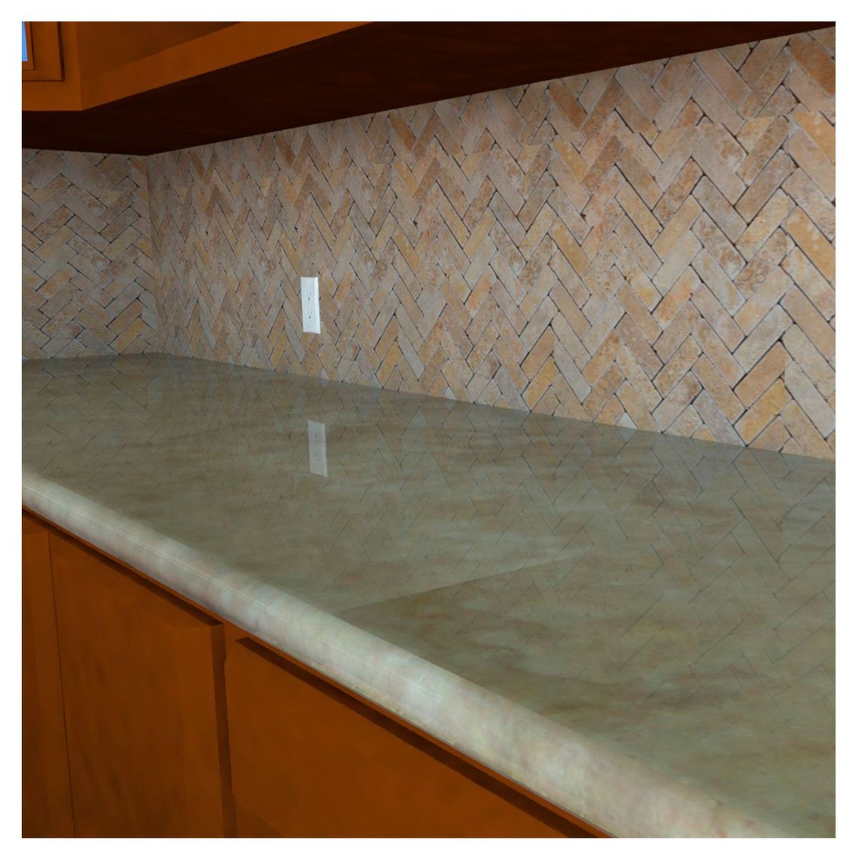 GALLOS MARMOL - Mosaico MM12 Angelica 30.5x26.5cm