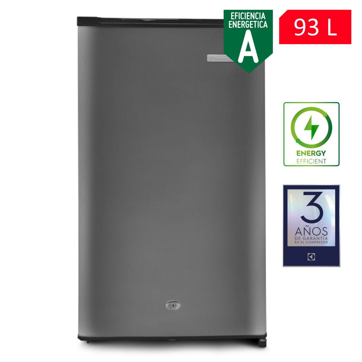 ELECTROLUX - Minibar Frost One Door Electrolux 93 Litros Silver - ERD90G2HPI