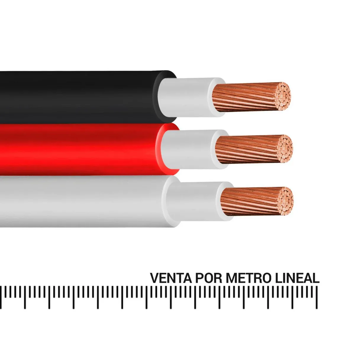 INDECO - Cable NYY 0.6/1Kv 3-1x16 mm2 por Metro Lineal