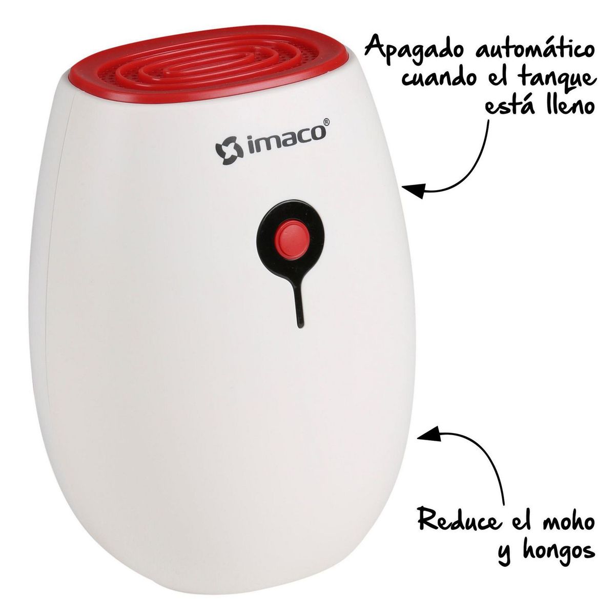 IMACO - Deshumedecedor de Clóset Imaco 500ml 3m2 DHM150